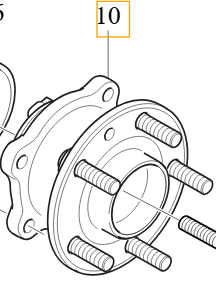 MAZA DELANTERA V40 (13-) CC