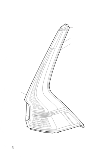 FOCO TRASERO DERECHO XC60 (18-)