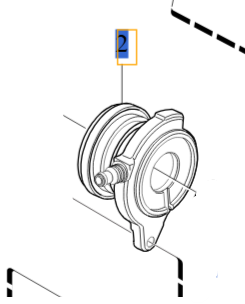 CILINDRO DE EMBRAGUE V40