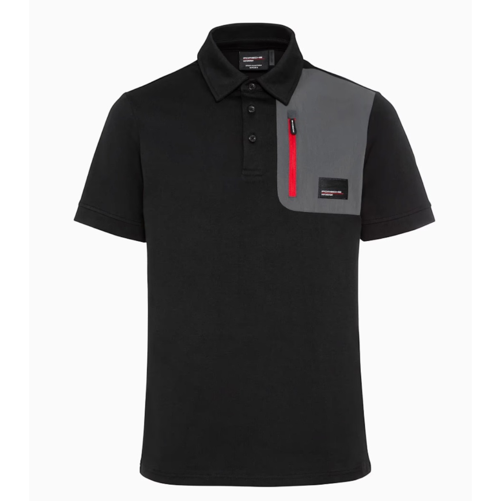 POLERA POLO MOTO SPORT HOMBRE BLK S