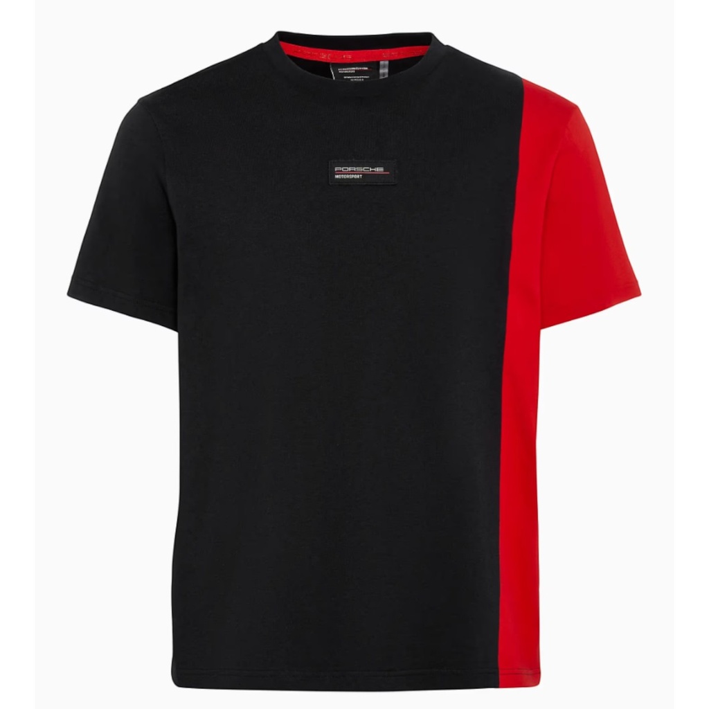 POLERA MOTOR SPORT NEGRO ROJO XL