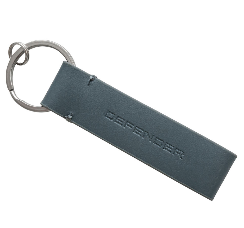 DEFENDER LEATHER LOOP KEYRING