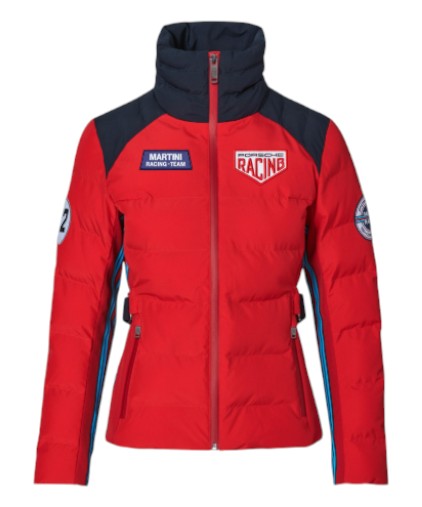 OFERTA07-26 CHAQUETA ACOLCHADA MUJER ROJA MARTINI RACING TALLA L